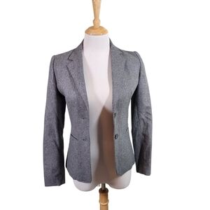 Cross country Juniors Wool Blend Gray Blazer, SZ 5